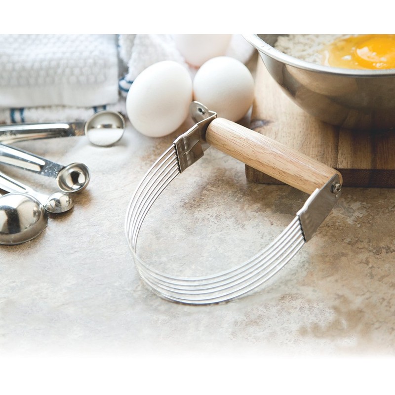 Fox Run 58544 Wire Pastry Blender 5" Steel and Wood