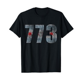 Chicago Flag 773 Men Women Kids T-Shirt