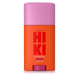 HIKI Bálsamo antirozaduras para todos los cuerpos. Defensa de fricción para muslos, glúteos, debajo de las tetas, pies, etc. Sin residuos, secado rápido, no grasosa, crema de rozaduras de fácil deslizamiento. Todo natural, a base de plantas y libre de crueldad.