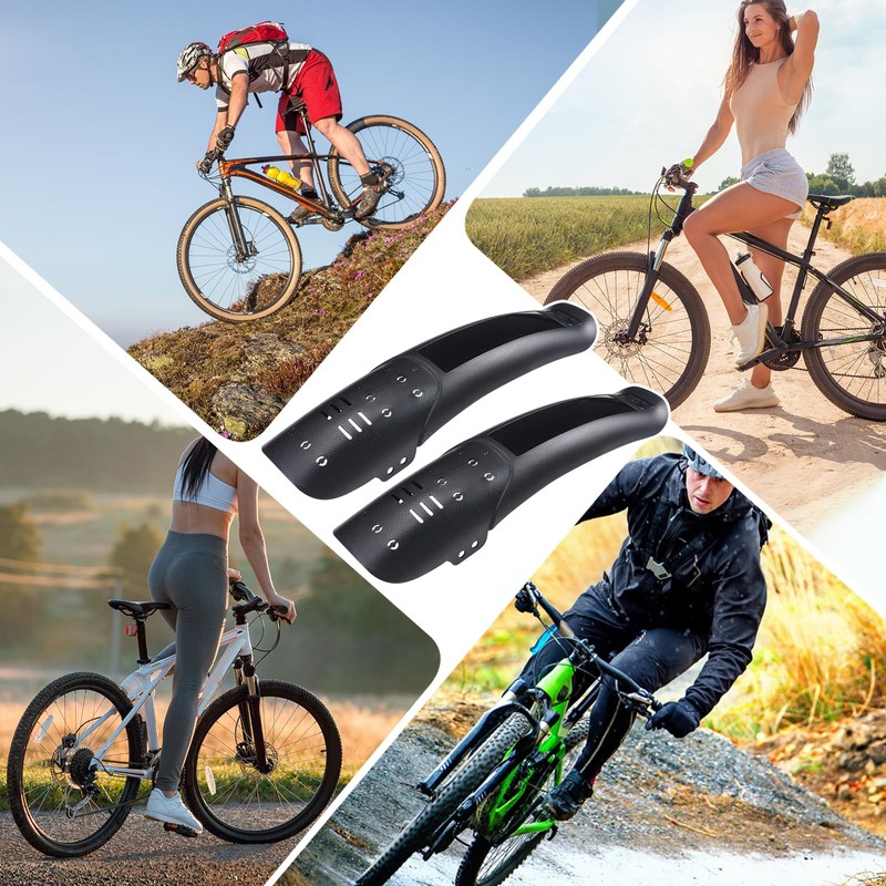 MEGHNA Bicycle Mudguard Set Front and Rear Bike Fender Universal