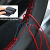 XUKEY DIY Car Hand Sewing Steering Wheel Cover 15" 38cm