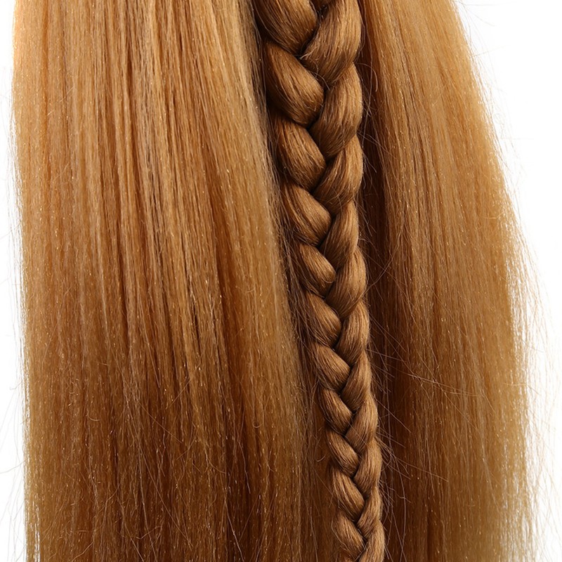 40% Real Human Hair Mannequin Head Hairdresser Training Head Cosmetology