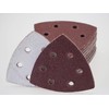 50 Sheets Velcro Sanding Triangles for Delta Sander - 93