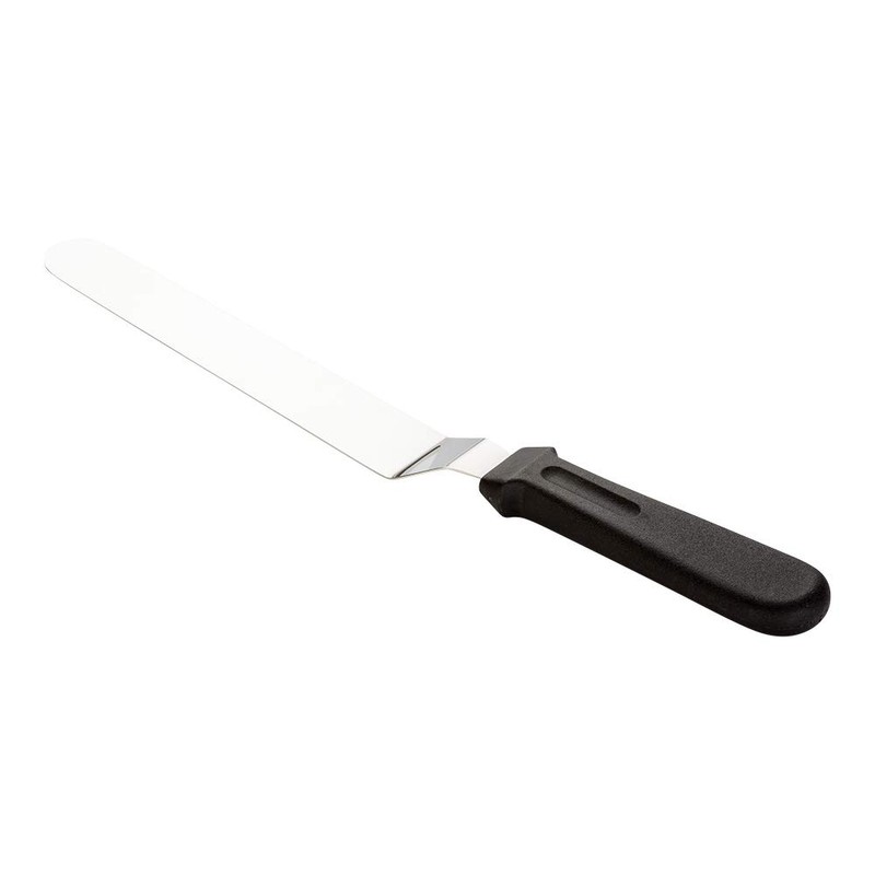 Restaurantware Met Lux 12.5 x 1.3 Inch Offset Spatula 1
