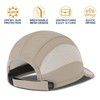 GADIEMKENSD Quick Drying Breathable Running Outdoor Hat Only, khaki