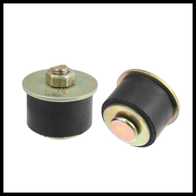 Hihaha 4pcs Car Rubber Expansion Freeze Plug Fit 1-1/4"-1-3/8" 31mm-34mm