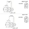 Homak Toolbox Lock Replacement Lock Tubular Cam Lock 2 Keys