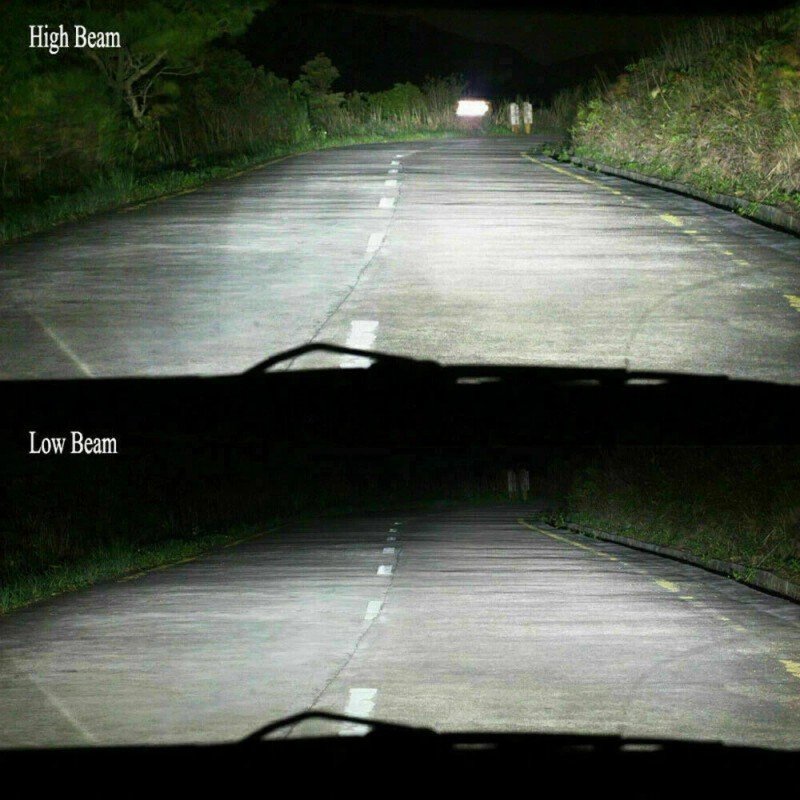 Unbranded LED Headlight Fog Light Bulbs Combo For RAM ProMaster