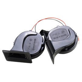 TRQ Dual Note High & Low Horn Assembly Direct Fit for 13-18 Ford Focus C-Max