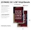 Pick Your Own Fruits (2-Pack) 24 Inch x 36 Inch
