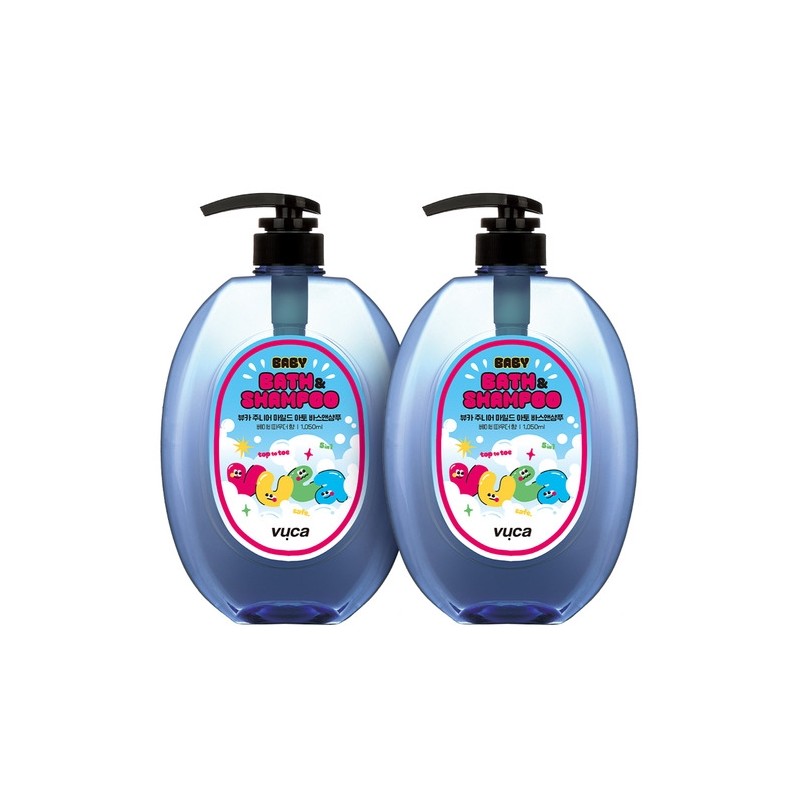[Set of 2] Buca Junior Mild Ato Bath & Shampoo