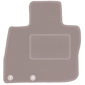 Wielganizator Car Mat - Fits Honda Civic VIII Hatchback 2006-2012 - Velour - Car Accessories - Car Floor Mats - Floor Mat Car - 1 Piece - Beige