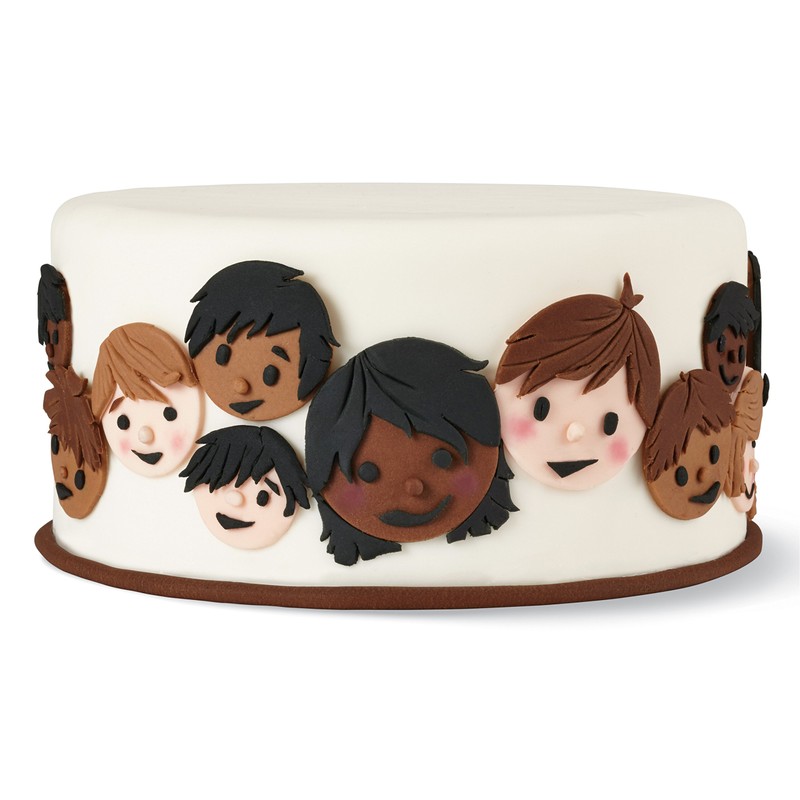 Wilton Decorator Preferred Various Skin Tone Fondant Icing