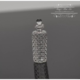 SMA 1:12 Miniature Glass Bottle with Lid D54