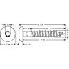 Meisterling® Facade Screws Stainless Steel V2A 4.8 x 38 mm