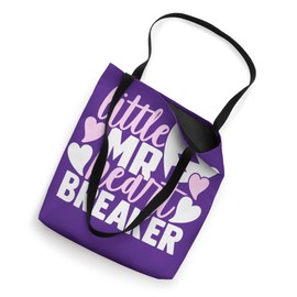 Little Mr Heartbreaker Funny V Day Mister Valentines Son Boy Tote Bag
