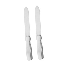Baluue 2pcs Nail Files Professional Manicure Tools for Nail Art Handheld Pedicure Files for Easy Polishing and Travel-friendly for Home and Salon Use