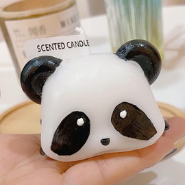 Panda Shaped Scented Candle,100G Cute Animal Aroma Soy Wax Decorative Art Candle for Table Photo Prop Birthday,Prefect Gift for Home Decor Meditation Stress Relief Mood Boosting
