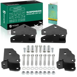 YHTAUTO 3 inch Front and Rear Full Leveling Lift Brackets w/Hardware Kit Compatible with Polaris Ranger 570/900, Crew 570/900, XP 570/900/1000, Crew XP 570/900/1000, Suspension Leveling Lift Kit