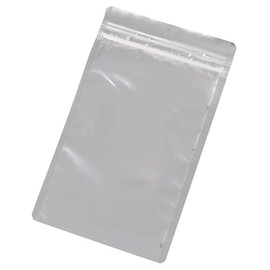 Seinichi VCP-G Flat Bags with Hanging Holes, Rami-Grip, Single Sided, Transparent Barrier Type, 50 Sheets