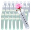Unlorspy 50Pcs Plastic Stem Water Tubes, Clear Flower Vials with