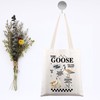 MYSOMY Goose Tote Bag Goose Lover Gifts Goose Themed Gifts