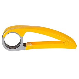 KIRALOVE Banana Cutter - Fruit - Colour Random - Size - Fruit - Fruit Cutter - Blades - Banana - Slicer - Plastic - Kitchen - Cutter - Slices - Home - Accessories