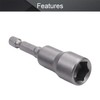 Utoolmart 1/4" Quick-Change Hex Shank 12mm Magnetic Nut Setter Driver