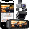 JADO Dash Camera, Front and Rear Camera, Small Dash Camera,
