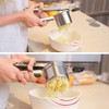 Potato Masher, Stainless Steel Potato Ricer, Manual Squeezer, Vegetable Masher,