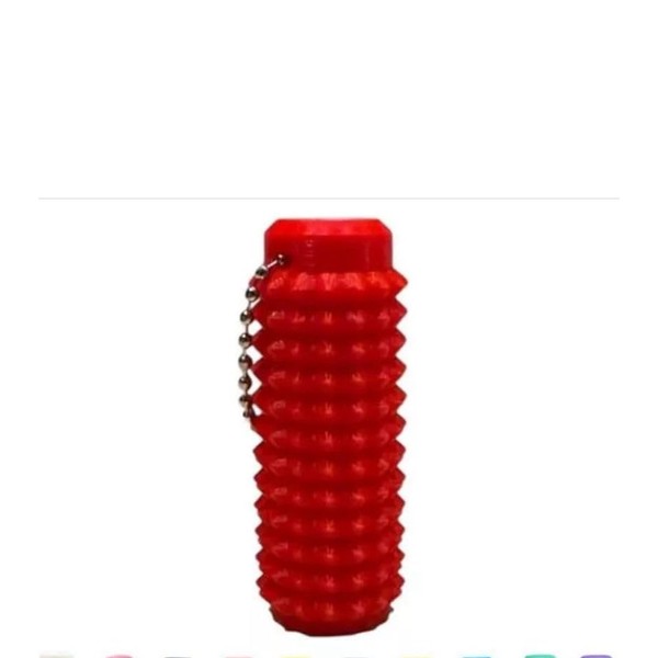 3 Little Ouchies Fidget - 3Pocket-Sized Stim Keychain with Spiky