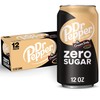 Dr Pepper DR PEPPER and Cream Soda Zero Sugar, 12