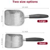 Frxat Cat Litter Scoop, Kitty Metal Scooper, Aluminum Alloy Sifter,