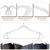 GETORO Velvet Hangers 30 Pack, Non Slip Space Saving Clothes