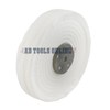 White Close Stitched Metal Polishing Buffing Mop 6" x 1"