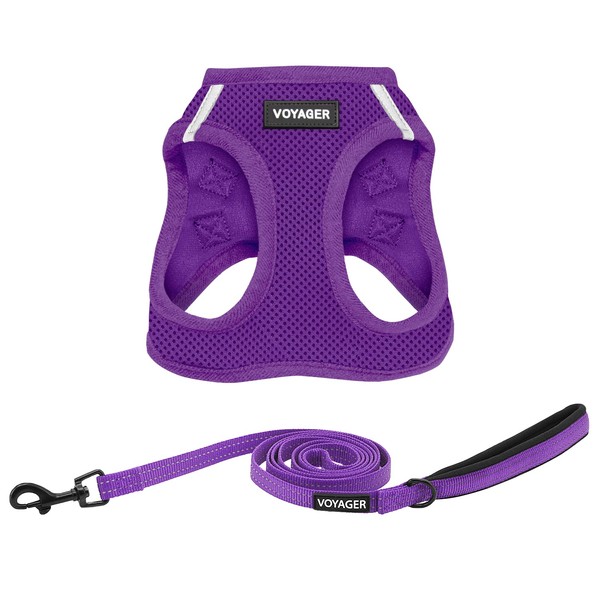 Voyager Step-in Air All Weather Mesh Harness and Reflective Dog