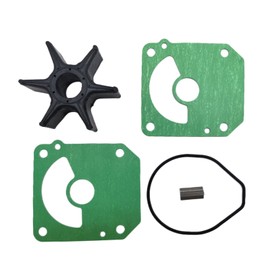 NorthBoat 06192ZW1000 Water Pump Impeller Repair Kit with 2 Gasket for Honda 2 Stroke Outboard 75 90 115 130 HP Boat Motor Engine Sierra 18-3283…