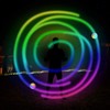 LED Poi Balls 2 Pieces, Light Spinning Flow Ball Toy,