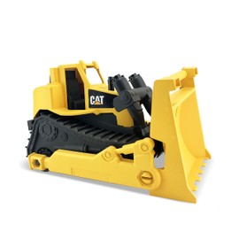 CatToysOfficial, CAT Construction Tough Rigs 15" Bulldozer Toy, Ages 3 and up , Yellow