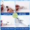 DOKRIN Shower Head Filters, 12 Shower Filters, Anti-limescale Shower Filter,
