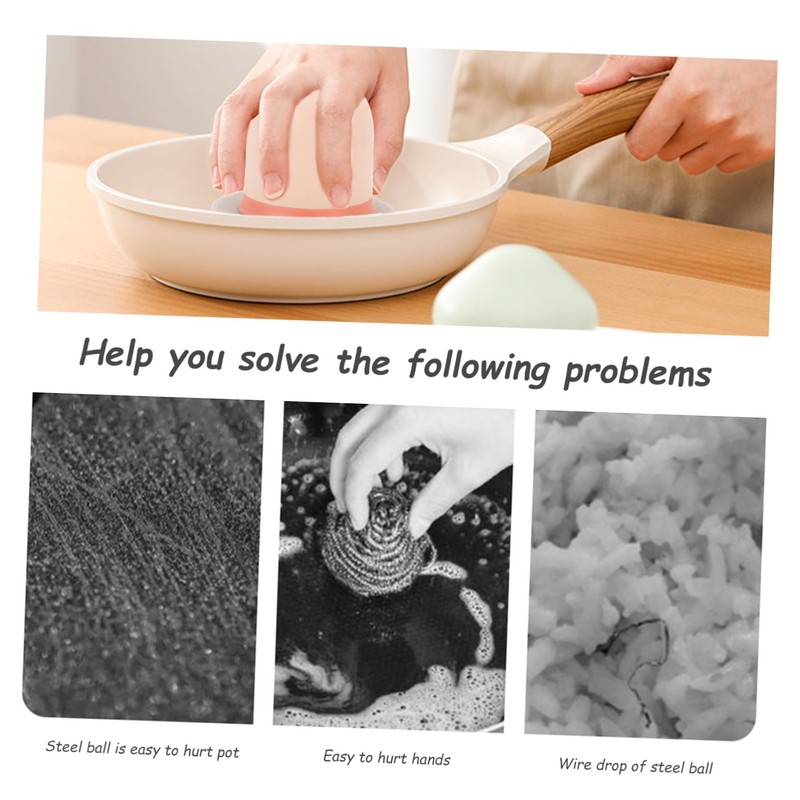 Ipetboom Non-s Scratch Dish Cleaning Sponges 4 Pack Kitchen Scrubbers