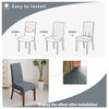 KELUINA Chair Covers, Stretch Chair Covers for Dining Room Chairs,