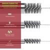 16 Inch Extra Long Pipe Cleaning Brush Set Abrasive Filament,