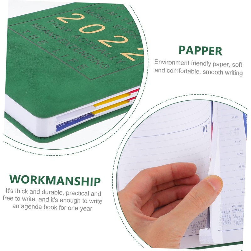 Operitacx Daily Planning Notepad Planner Notebook for Time Management Student