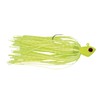 No Alibi Alien Jig Inshore Series, Glow Chartreuse Skirt, 3/8
