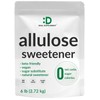 Allulose Sweetener 6 Pounds – Natural Sugar Substitutes, No Aftertaste