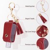 Unaone 1oz/30ml Hand Sanitizer Holder Travel Size, Leather Sanitizer Holder
