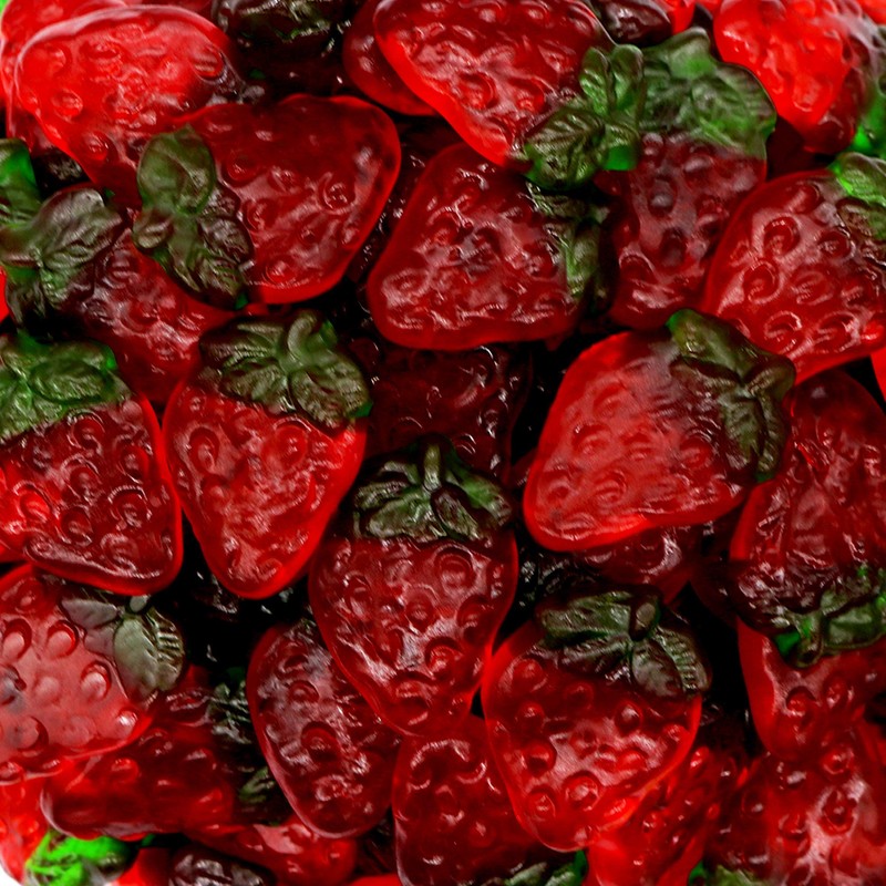 Smarty Stop Gummy Collections (Strawberries, 5 Pound (Pack of 1))