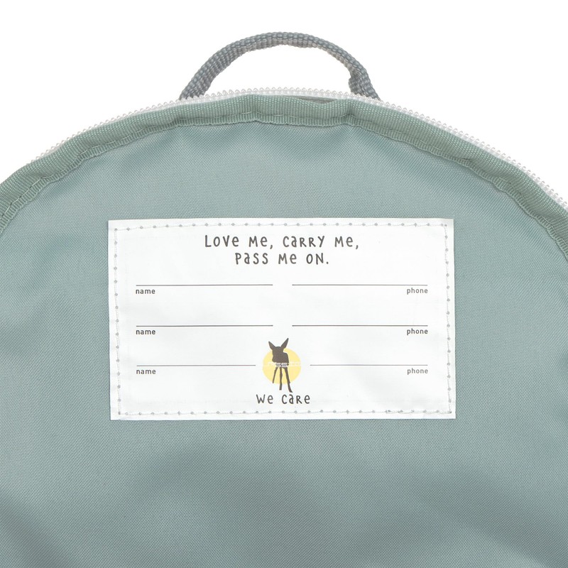 LÄSSIG Unisex Tiny Backpack Luggage Children's Luggage, yellow/grey, Tiny Drivers