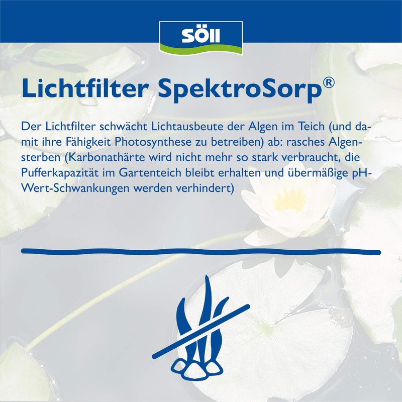 Söll 80535 AlgoSol forte Pond Care Agent Quick Aid Against